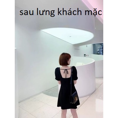 FREESHIP/CÓ ẢNH THẬT Váy đầm ulzzang cổ U dáng xòe