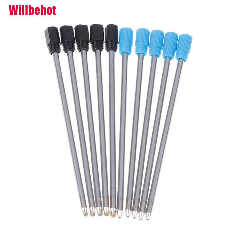 Bộ Bút Bi Pha Lê Đen / Xanh Dương 10 70mm