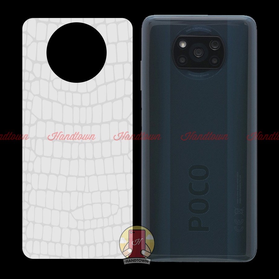 Miếng Dán PPF Màn Hình và Mặt Lưng Xiaomi Poco X3 Poco X3 NFC Poco X3 Pro Kính Cường Lực Dẻo Bảo Vệ Máy khỏi Trầy Xước