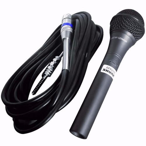 [Mã ELHACE giảm 4% đơn 300K] Mic karaoke dây dài 7M Shu re SM 959 - Bh đổi mới