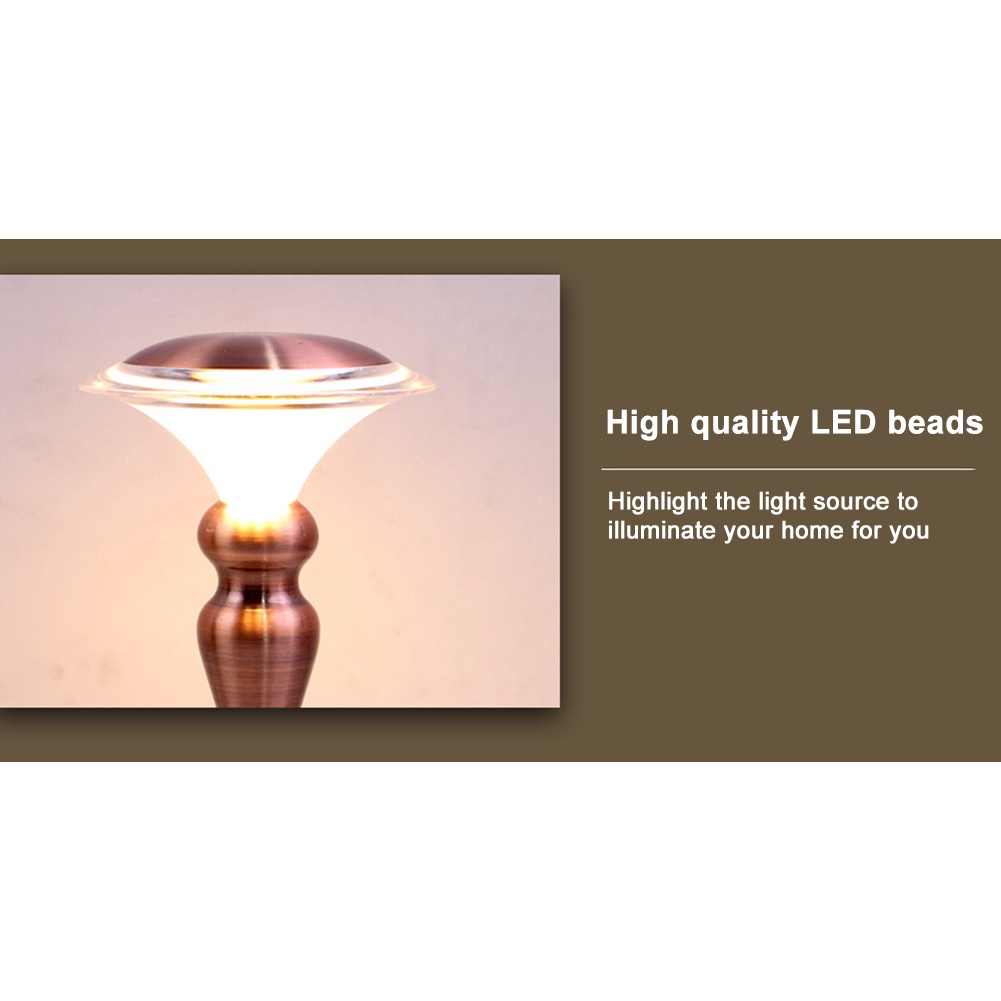 Đèn LED kim loại sạc điện trang trí nhà cửa/ quán rượu