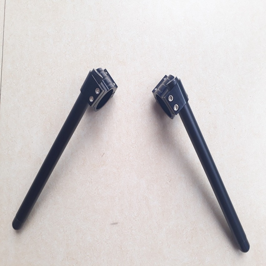 Ghi đông Clip ON 45MM độ cafe racer chất liệu nhôm CNC cao cấp