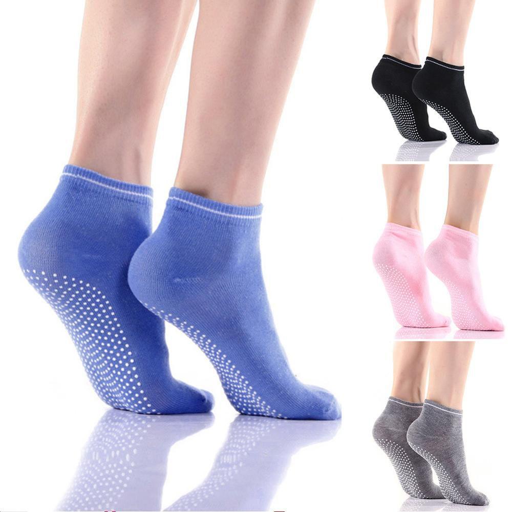 1 Đôi Vớ Tập Yoga / Nhảy Múa Bằng Silicone Thoáng Khí Chống Trượt Nhanh Khô Cho Nữ