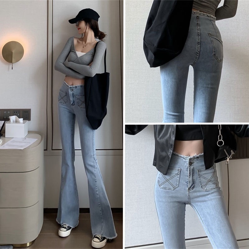 New fashion high waisted women's jeans