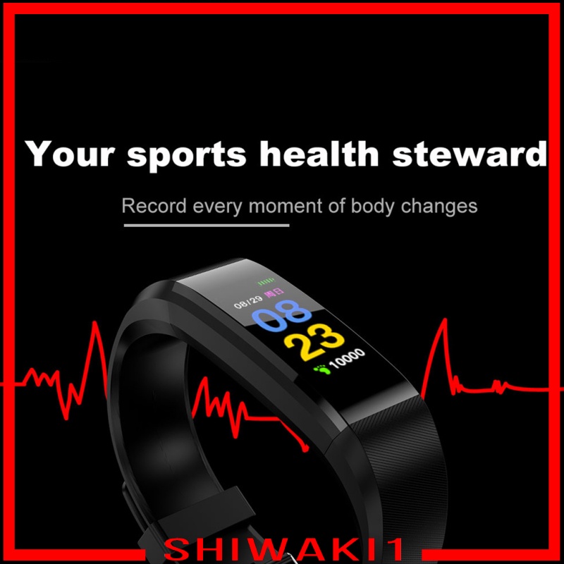 [SHIWAKI1]Smart Watch Touch Screen Sport Smart Wrist Watch Bluetooth Smartwatch Fitness