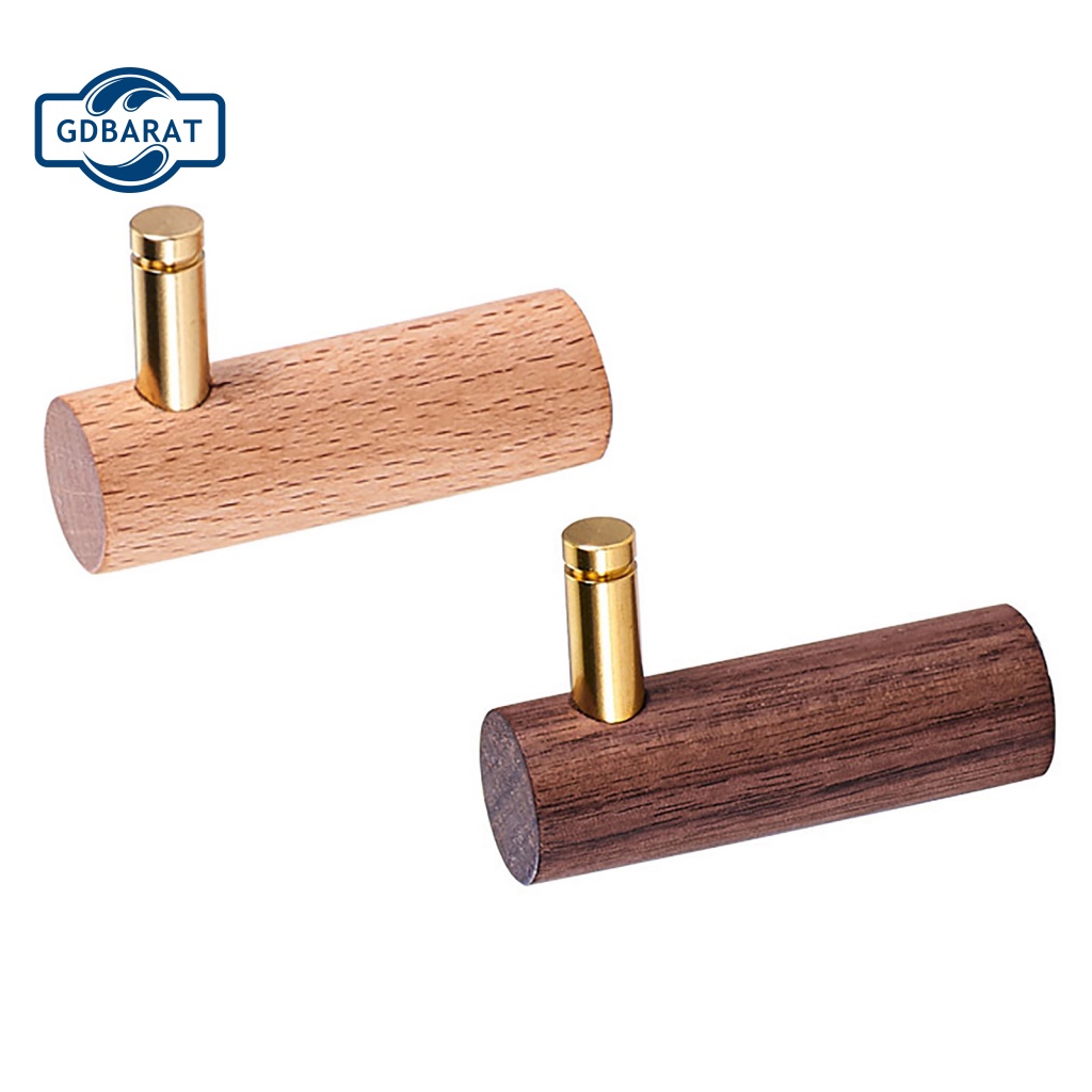 Móc Gỗ Trơn Gắn Tường Tiện Dụng Cho Phòng Khách