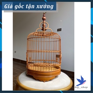 [Mã PET80K giảm 8% tối đa 80K đơn 350K] Lồng chim vành khuyên lùn sz 22 chân chơn chất liện trúc cật- lồng chim khuyên