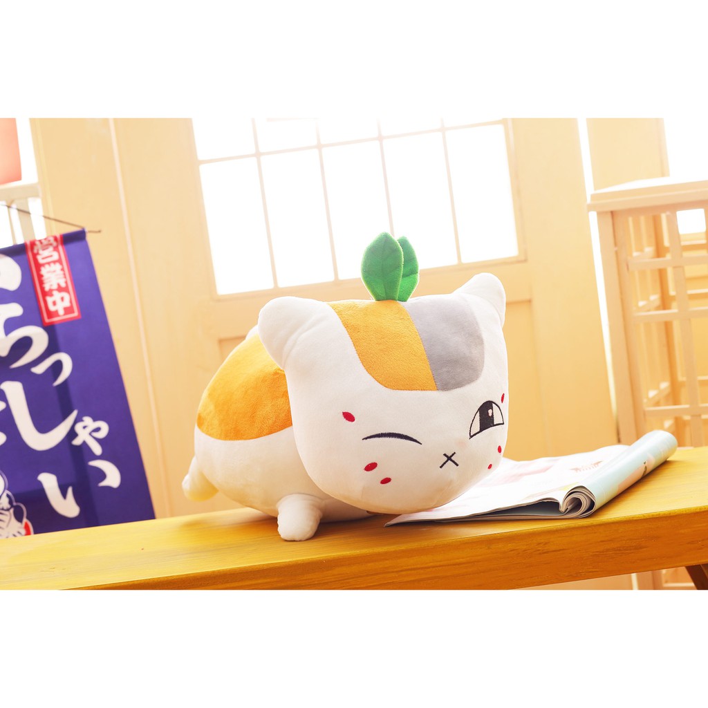 Thú bông hình mèo Natsume Yuujinchou Nyanko Sensei mềm mại dễ thương