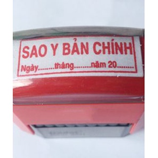 Con dấu SAO Y BẢN CHÍNH