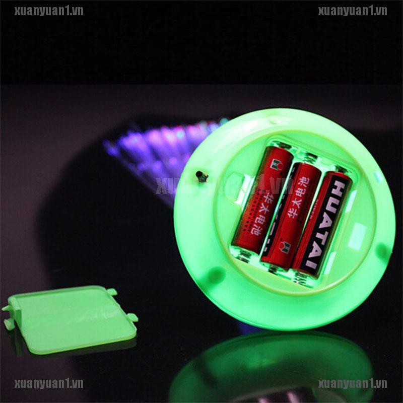 [XUANYUAN1] Đèn LED Sợi Quang Ánh Sáng Ban Đêm Thay Đổi Màu Sắc Trang Trí Nhà Cửa