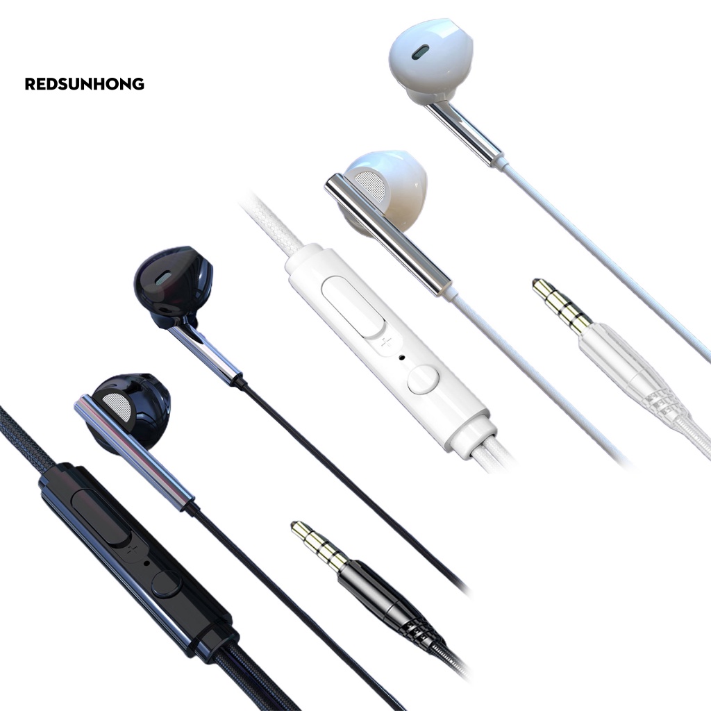 Tai Nghe Trong Suốt Giắc Cắm 3.5mm Kiểu Dáng Thể Thao Dùng Cho Điện Thoại