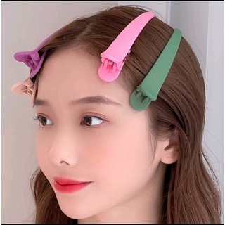Kẹp tóc mỏ vịt nhựa cứng loại Đại 12 CM