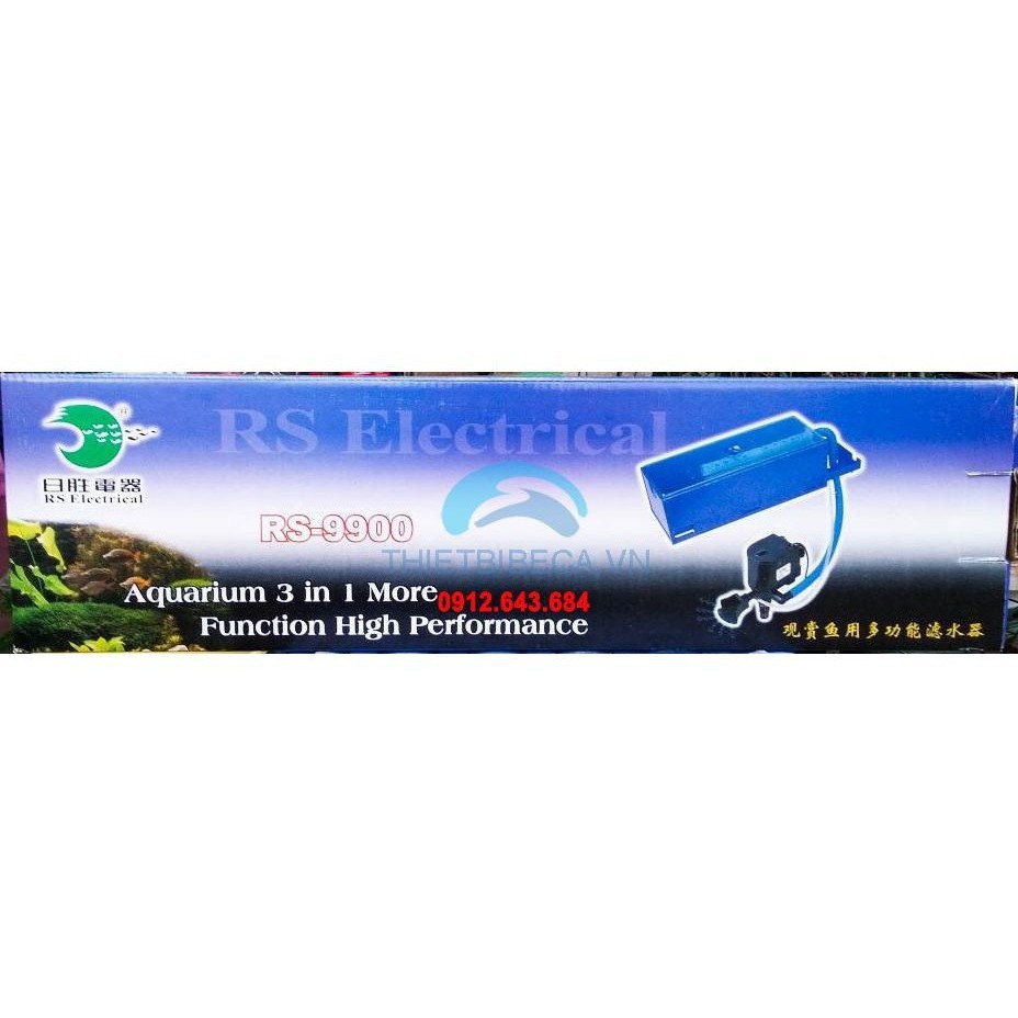 Máng lọc bể cá ( tặng 1 bông lọc )