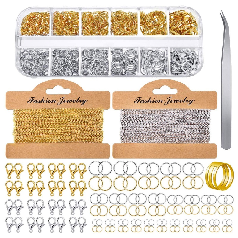 Vòng cổ 24.6Mm Kèm Nhẫn Nhảy 3mm Thời Trang Sang Trọng