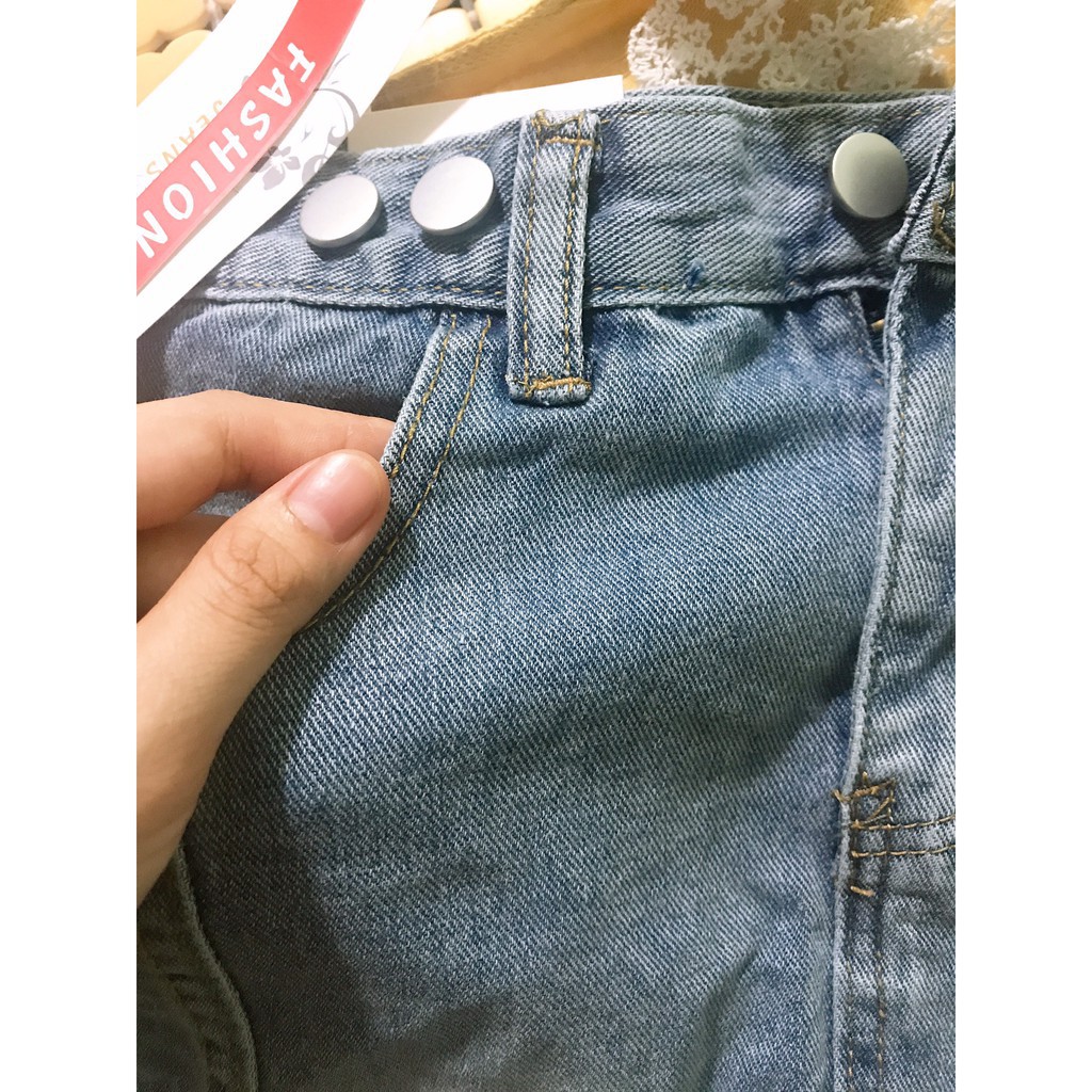 [ẢNH THẬT] CHÂN VÁY JEANS NỮ LƯNG CAO | BigBuy360 - bigbuy360.vn