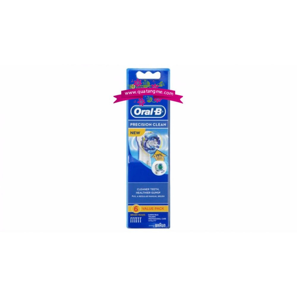 Bộ 6 Đầu bàn chải điện Oral-B Precision Clean