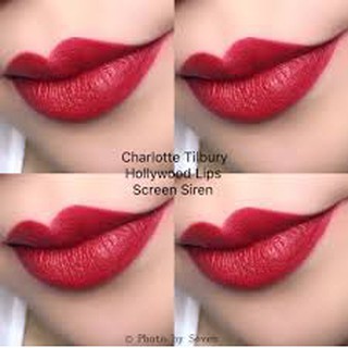 Son Charlotte Tilbury Screen Siren Đỏ Thuần