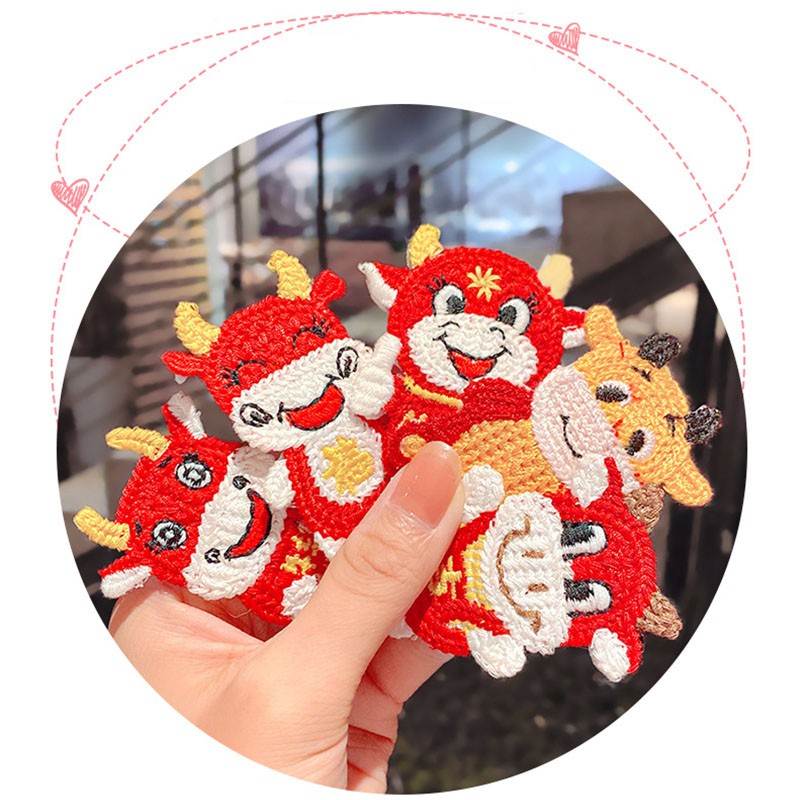 Set 8 kẹp tóc dễ thương dành cho bé gái