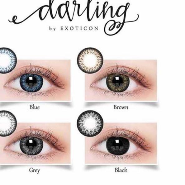 (Hàng Mới Về) Gói Đường Kính N8 X2 Darling N8 16.00mm MINUS BLACK (- 6.50 Đến d - 10.00) 16m