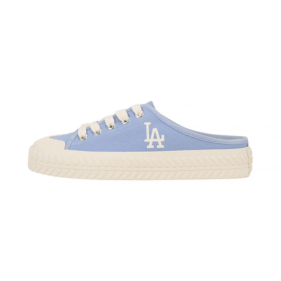 [Hàng sẵn thương hiệu MLB Hàn Quốc]  Giày MLB Đạp Gót PLAYBALL ORIGIN MULE LA DODGERS SKY BLUE 32SHS1111-07S