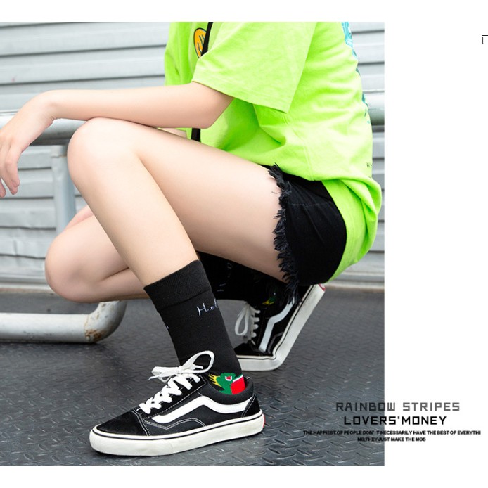 Bộ 4 đôi tất Unisex phong cách độc lạ