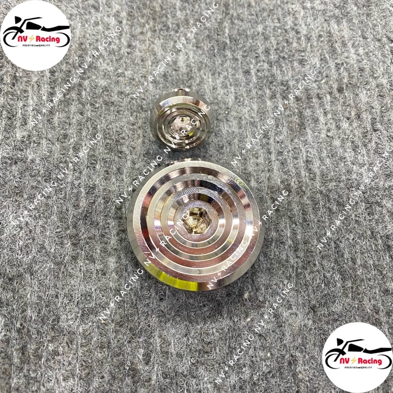 Nắp đề inox kiểu salaya chỉ cho mọi loại xe