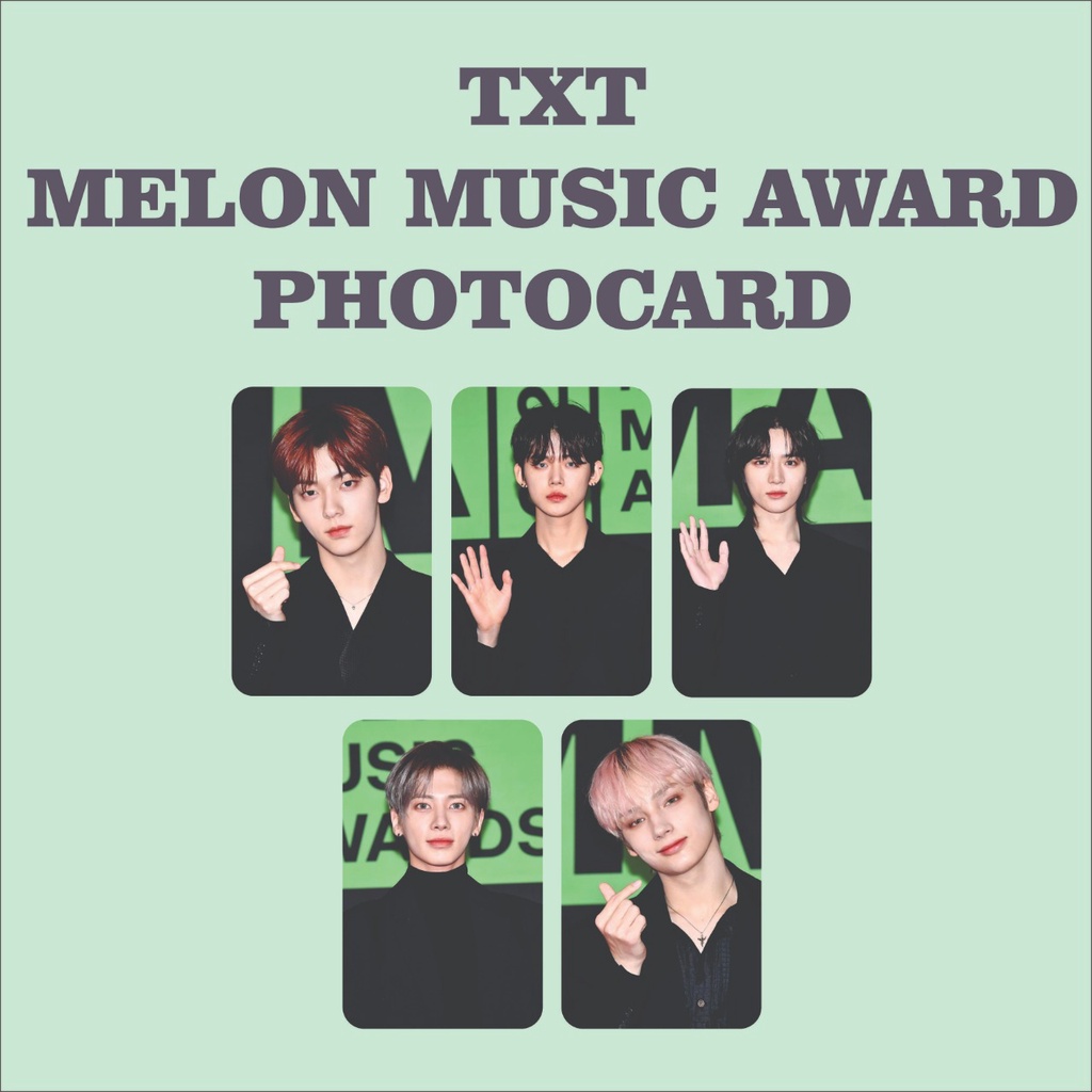 Txt Bản Nhạc Dưa 2021 PHOTOCARD