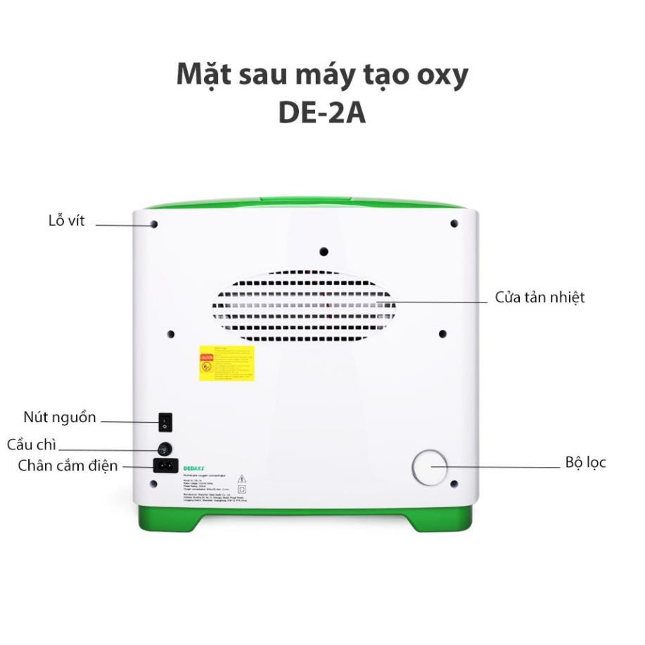 Máy Tạo Oxy DEDAKJ DE-1A 7 Lít Nhập Khẩu - Chính Hãng