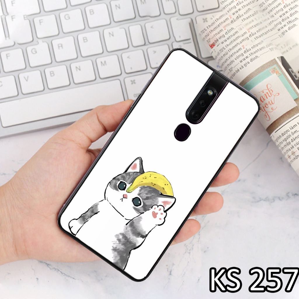 [FreeShip ExTra] Ốp lưng Oppo F9 - Oppo F11 - Oppo F11 Pro - Ốp điện thoại Oppo in hình mèo con đáng yêu