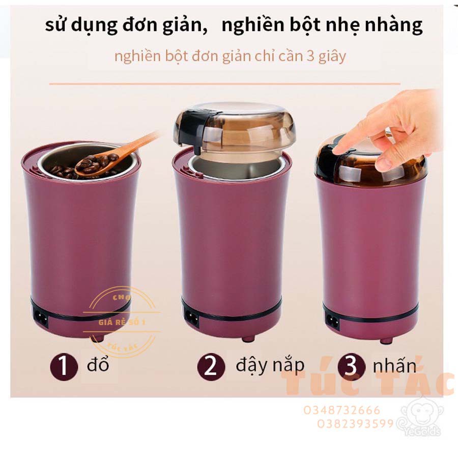 mày nghiền bột, máy xay đa năng mini xay bột - Chợ Túc Tắc - bán cả thế giới