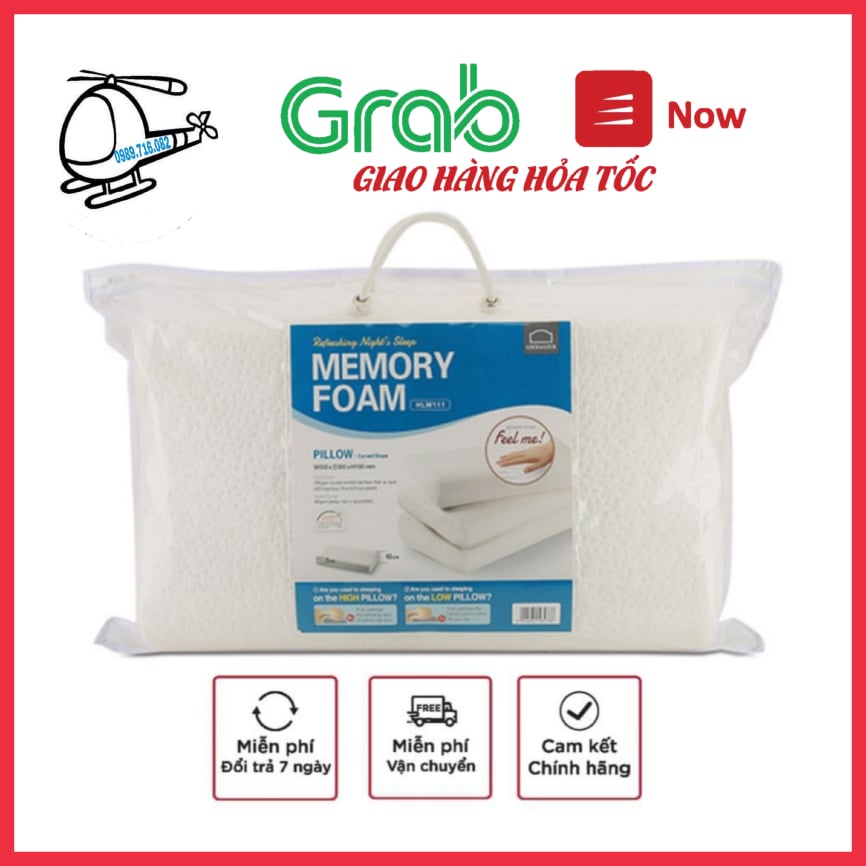 Gối cong thần thánh Memory Foam Lock&Lock
