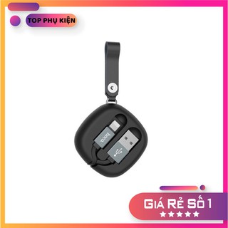 Cáp sạc thu gọn Lighting, Type-c -Hoco U33 -Bảo hành 12 tháng Giá rẻ nhất shopee