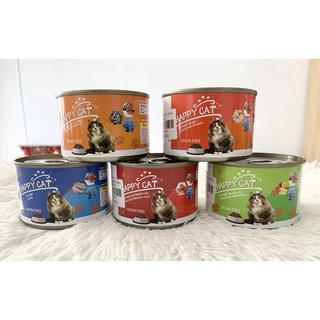Pate Happy cat cho mèo lon 160g
