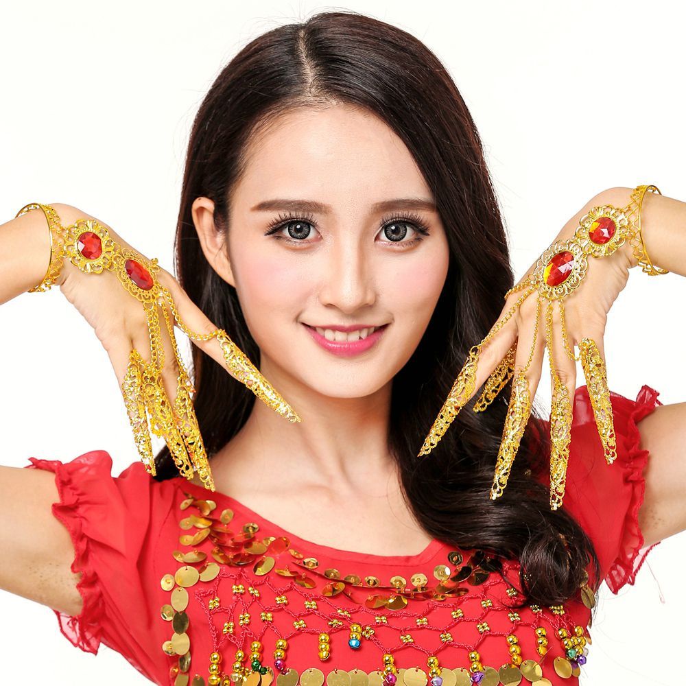 1 Vòng tay gắn vuốt đeo móng tay phong cách Thái Lan dành cho nữ