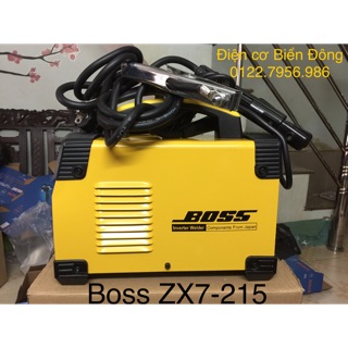 Tặng bó 20 que thế hệ máy hàn tiêu chuẩn boss zx7-215 mẫu mã mới giá siêu hot