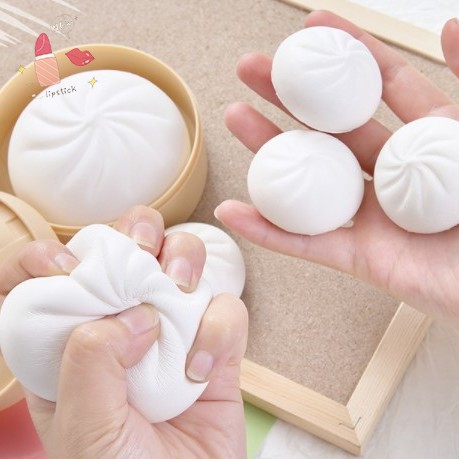 bánh bao đồ chơi squishy trẻ em người lớn chất liệu tpr an toàn sức khỏe xả stress đồ chơi giảm stress đồ chơi dễ thương