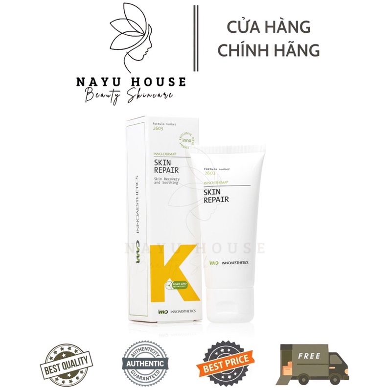 KEM DƯỠNG PHỤC HỒI DA THẦN TỐC INNOAESTHETICS INNO DERMA SKIN REPAIR 60G