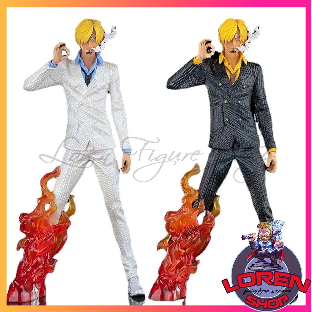 Mô hình Vinsmoke Sanji chân lửa trong Onepiece, mô hình PVC cao cấp 33 cm lorenshop