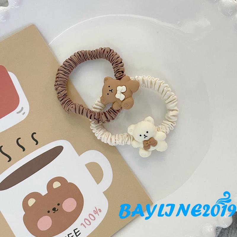 Dây buộc tóc hình gấu dễ thương cho bé gái