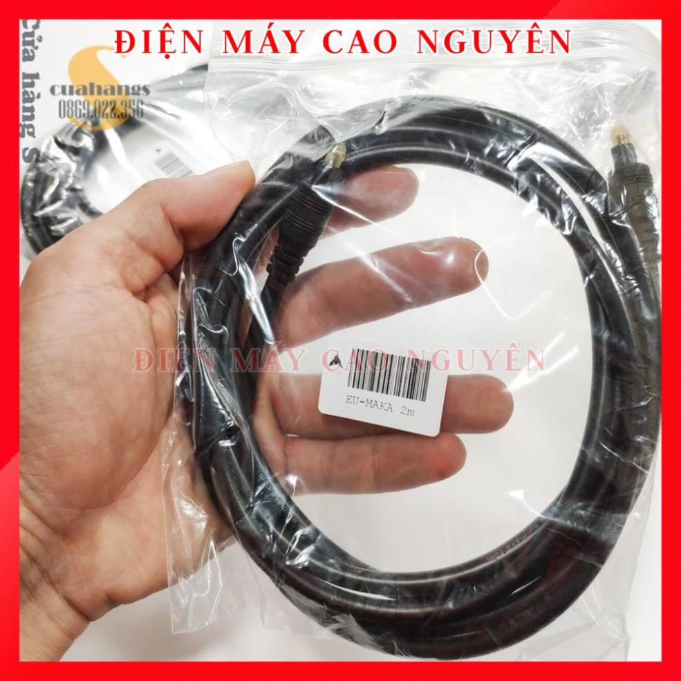 Dây cáp Optical âm thanh audio quang EU MAKA sợi to - Toslink