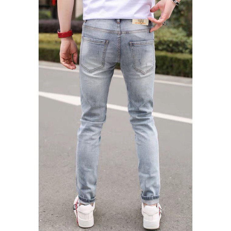 Quần Jean Nam - Quần Bò Nam co dãn ôm form tôn dáng chuẩn, quần jean thời trang cao cấp nam Muradfashion mẫu NT506 | BigBuy360 - bigbuy360.vn