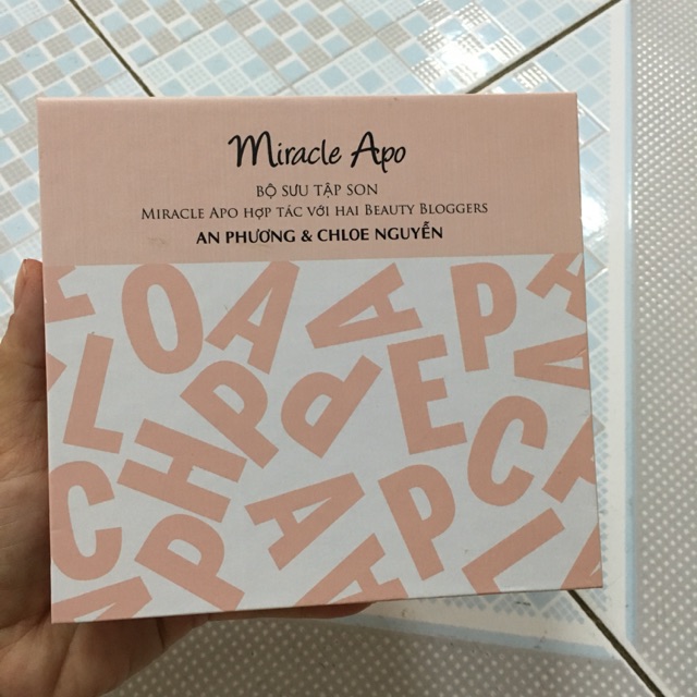 Bảng son MIRACLE APO 7 màu