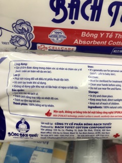 Bông gòn Bạch Tuyết 100g
