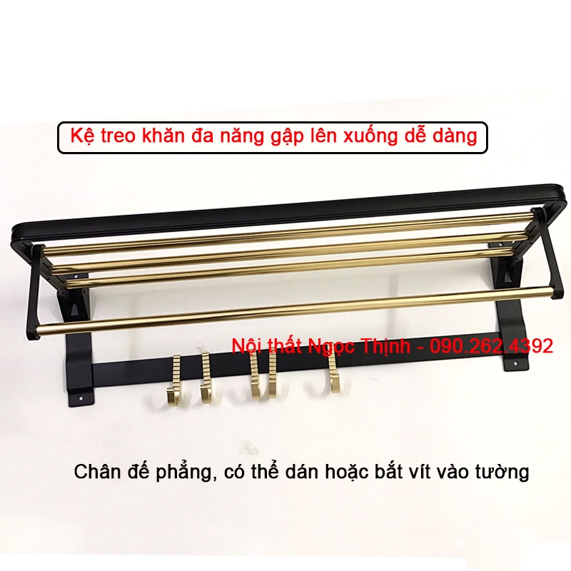 [GIÁ TẠI KHO] Bộ 6 món phụ kiện phòng tắm sơn nano tĩnh điện Đen Vàng sang trọng chống xước, không bong tróc