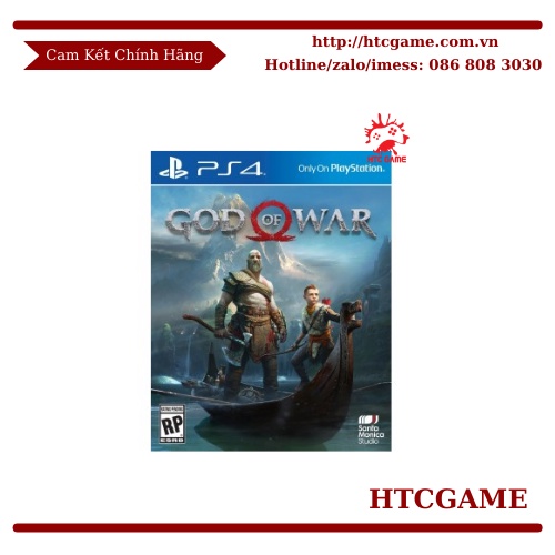 Đĩa Game God Of War 4 PCAS05061 hệ Asia - PS4 / PS5