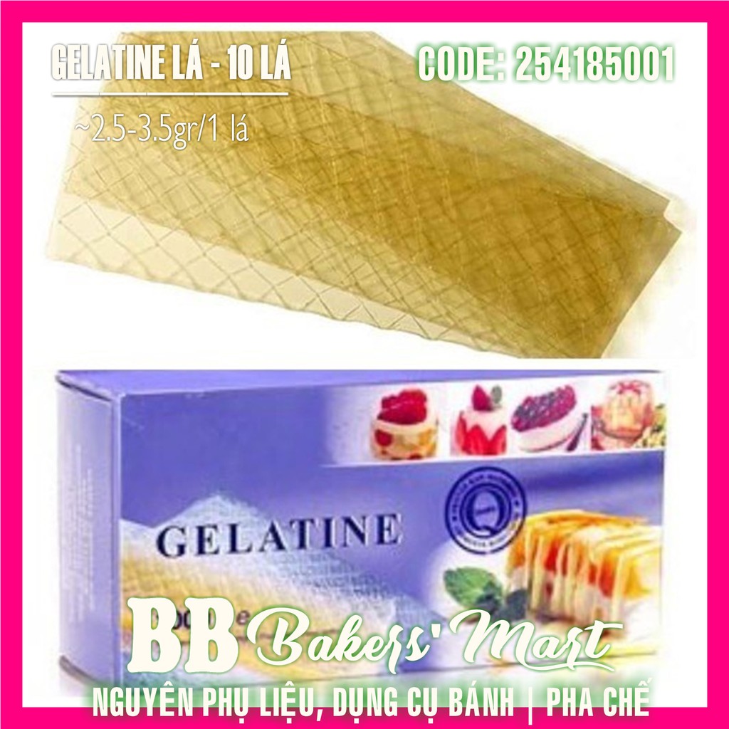 Lá Gelatine Ewald Đức - 10 lá | BigBuy360 - bigbuy360.vn