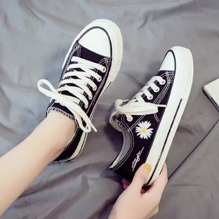 Giày bata nữ hoa cúc, Phong cách trẻ trung năng động ,HOT TREND