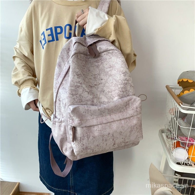 Balo đi học nữ hàn quốc siêu nhẹ Balo máy tính 15 inch