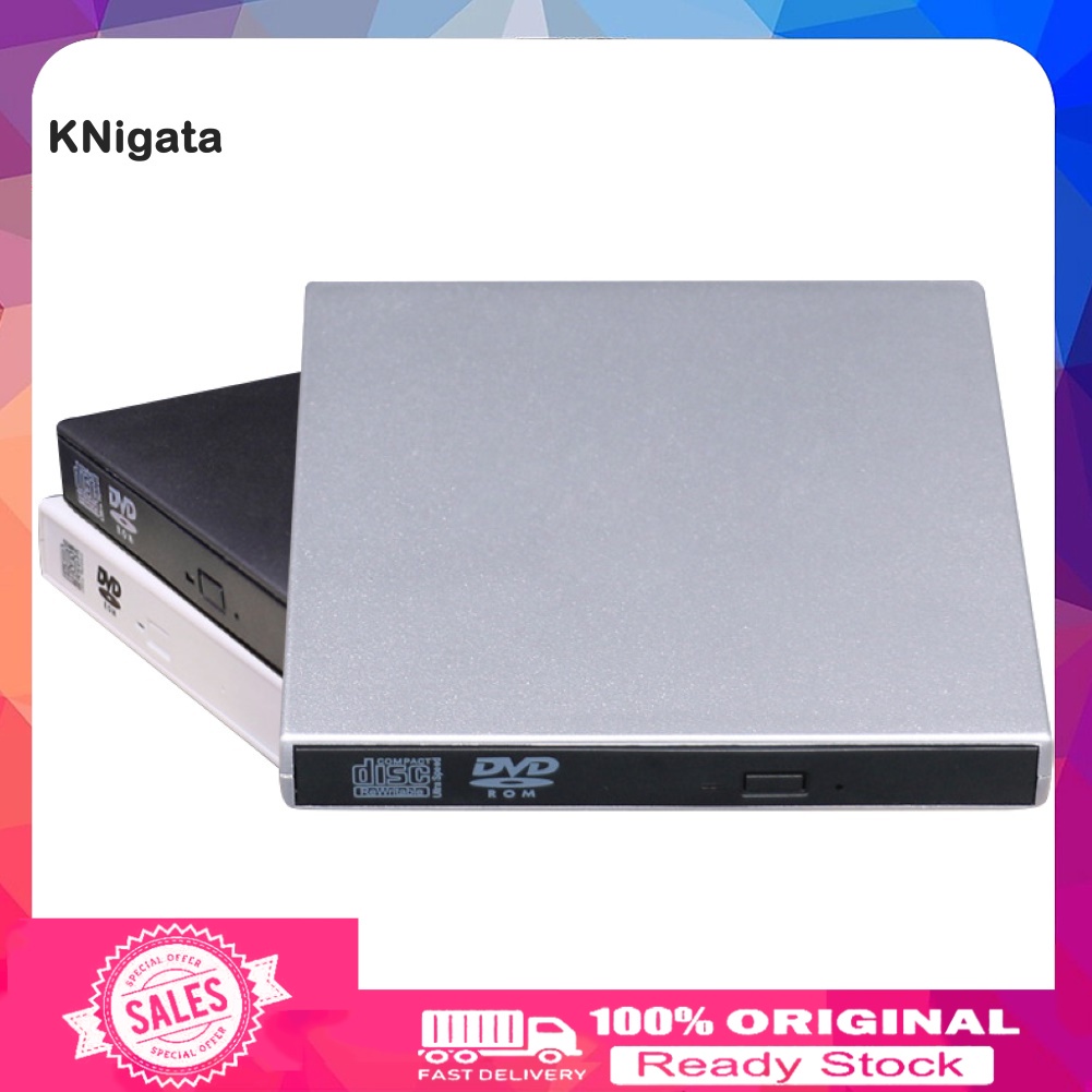 Ổ Đĩa Cd Vcd Dvd Ngoài Usb Cho Máy Tính Bàn
