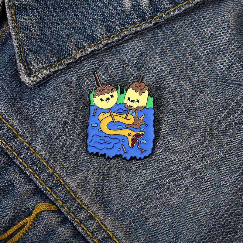 Ghim cài áo Miss Zoe hoạt hình vui nhộn thích hợp làm quà tặng